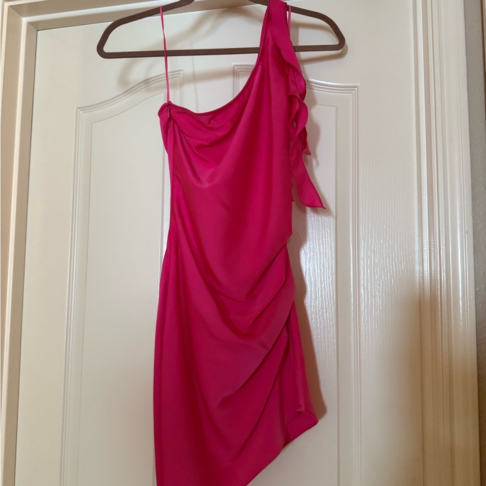 American Threads Hot Pink Dress